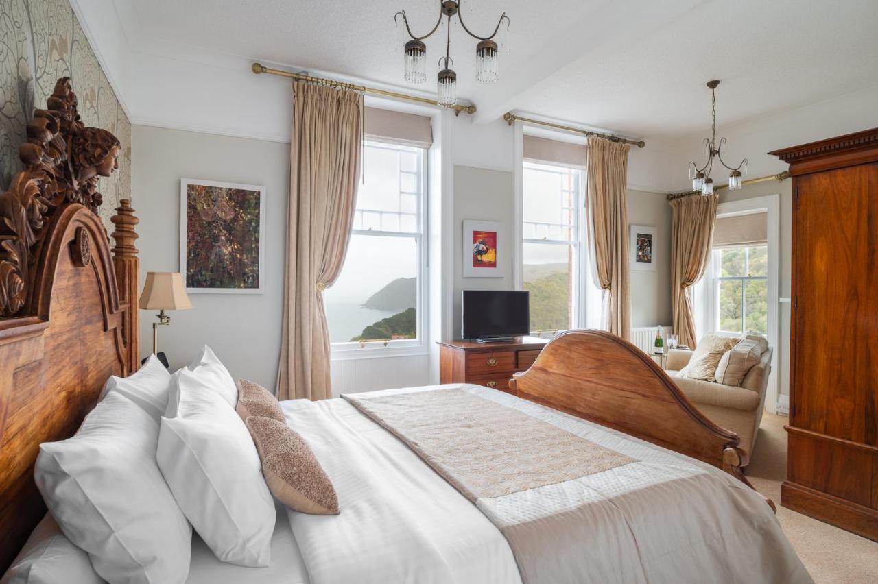 Bed and Breakfast Highcliffe House Lynton Exterior foto
