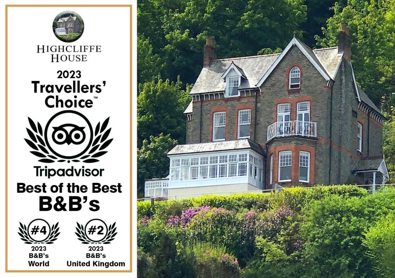 Bed and Breakfast Highcliffe House Lynton Exterior foto