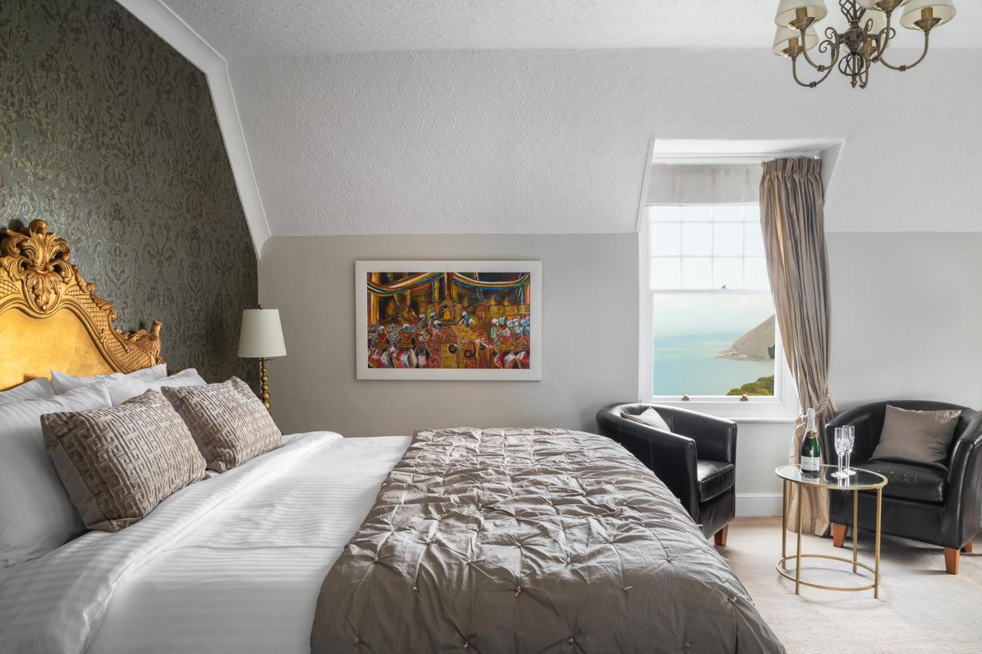 Bed and Breakfast Highcliffe House Lynton Zimmer foto