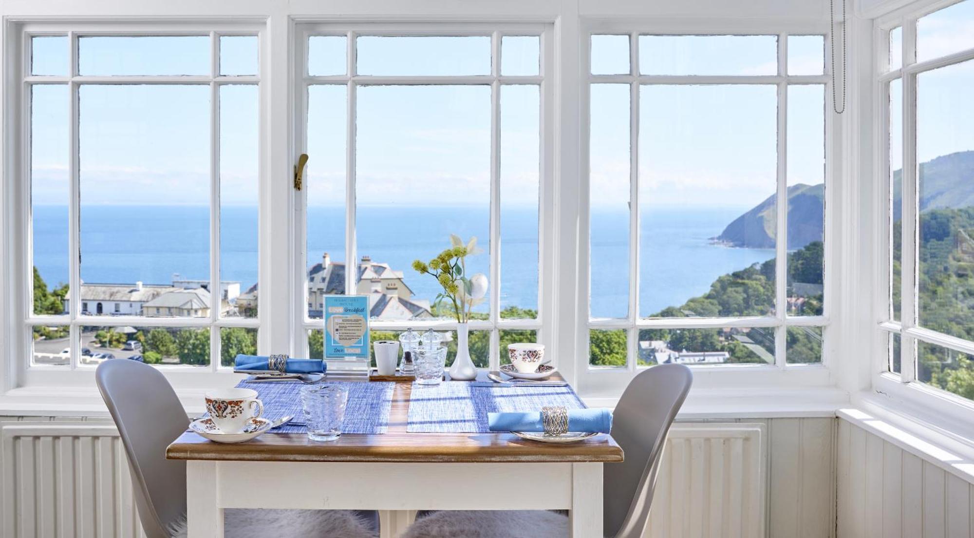 Bed and Breakfast Highcliffe House Lynton Exterior foto